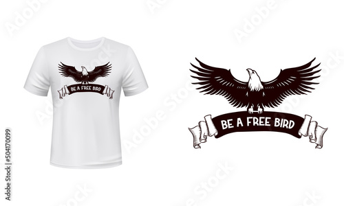 Bird free quote t-shirt design and pet t-shirt design with premium vector or premium template Birds lover t-shirt design with premium quality