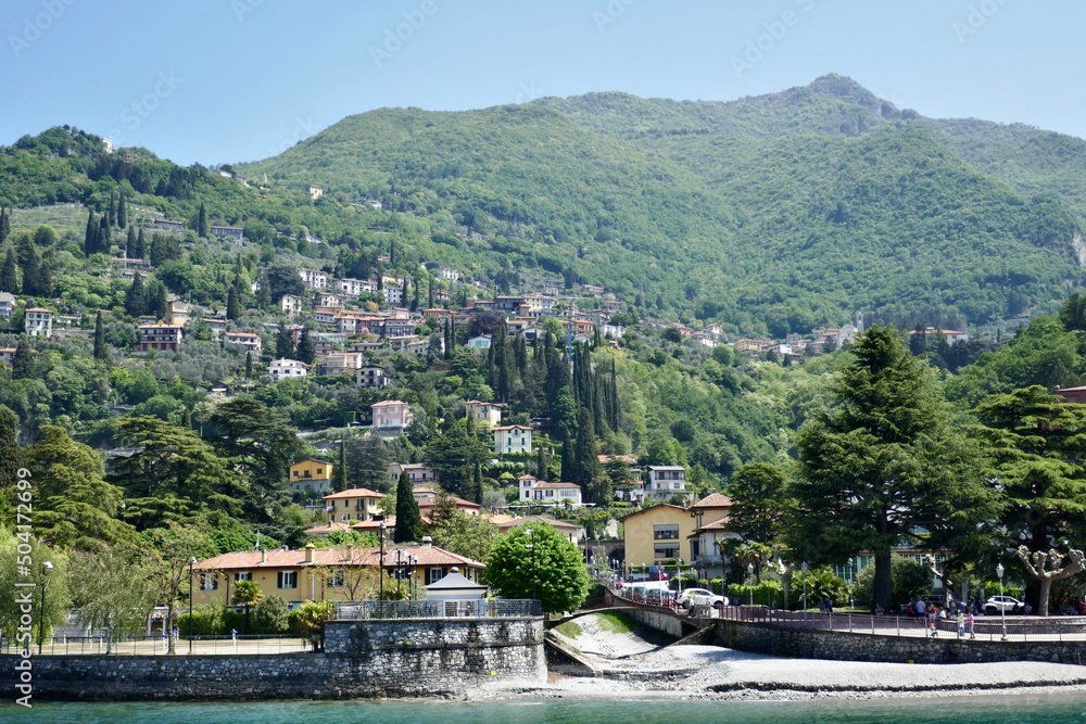 Naklejka premium Varenna, Lake Como, Italy