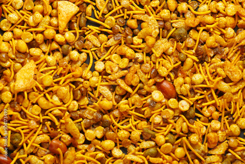 Photography Indian Delicious and Crunchy Mix Namkeen