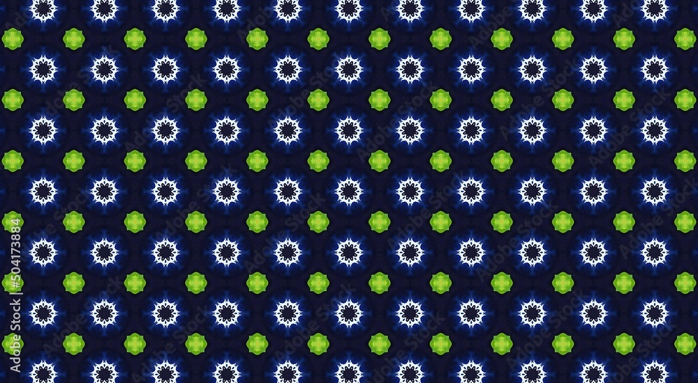 Seamless bandhani border design Seamless bandhani border design