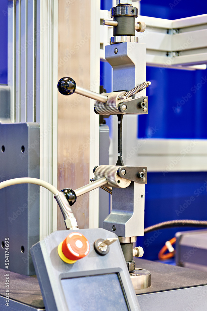 Fototapeta premium Testing tensile machine