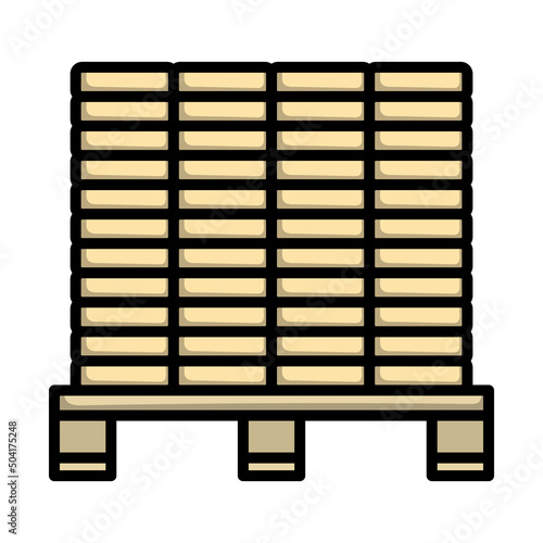 Icon Of Construction Pallet