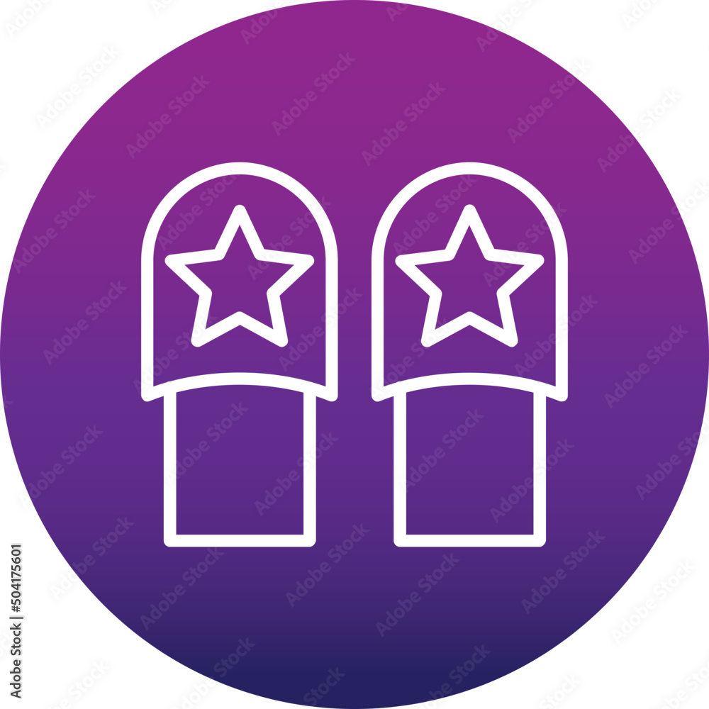 Slippers Icon Slippers Icon