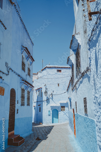 Blue city of Chefchaouen Marocco © Joey