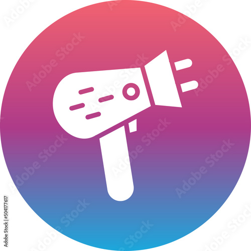 Hair Dryer Icon 