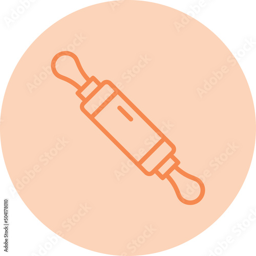 Rolling Pin Icon 