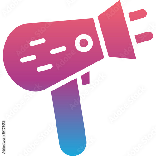 Hair Dryer Icon 
