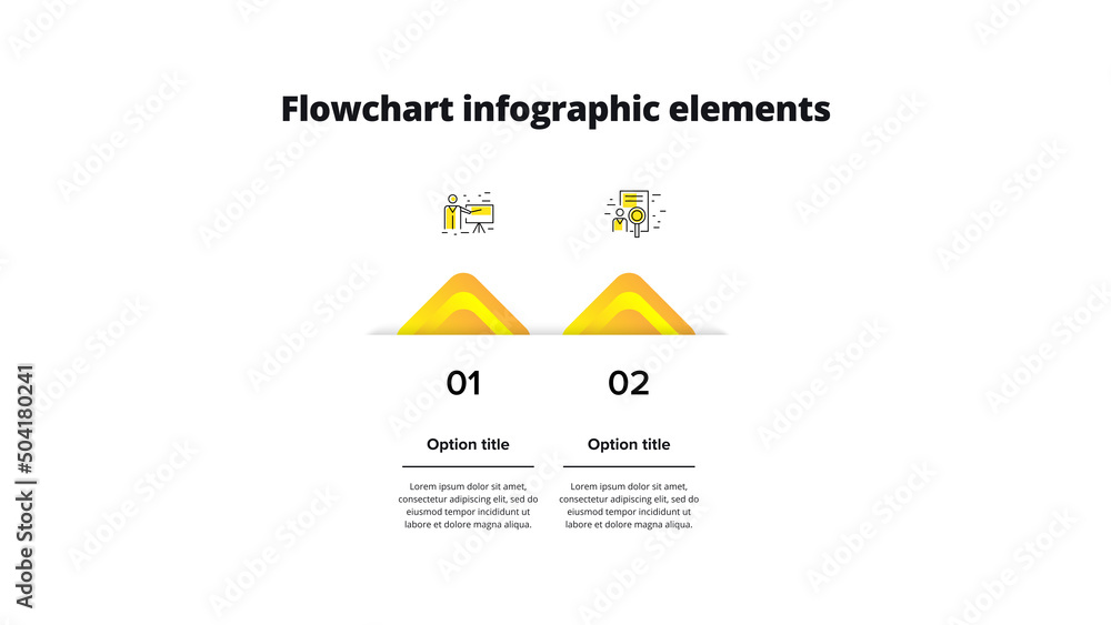 Business yellow 3 step process chart infographic. Square corporate workflow graphic elements. Company flowchart presentation slide. Vector info graphic in isometric design. Business yellow 3 step process chart infographic. Square corporate workflow graphic elements. Company flowchart presentation slide. Vector info graphic in isometric design.