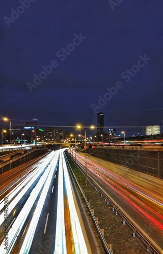 traffic on highway