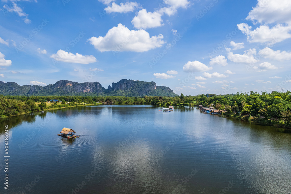 Landscape of Tad Kha Reservoir, Loei province,Thailand. Landscape of Tad Kha Reservoir, Loei province,Thailand.