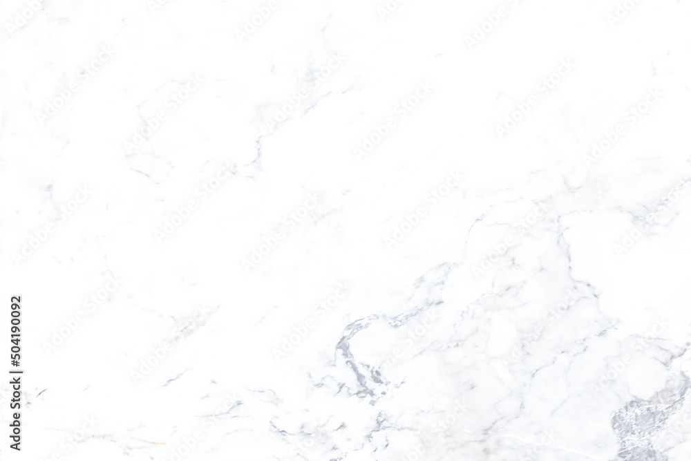 Fototapeta premium White marble background or surface for interior use.
