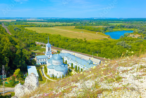 Holy Assumption Divnogorskiy Monastery. Divnogorye, Voronezh oblast, Russia photo