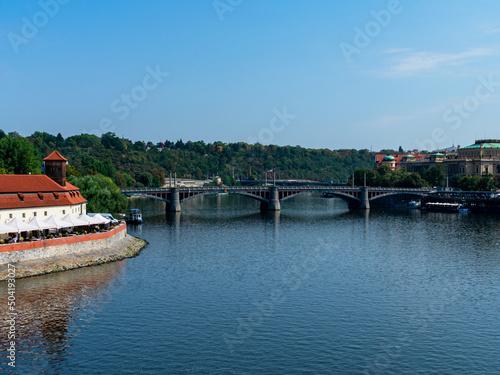 River in Prague