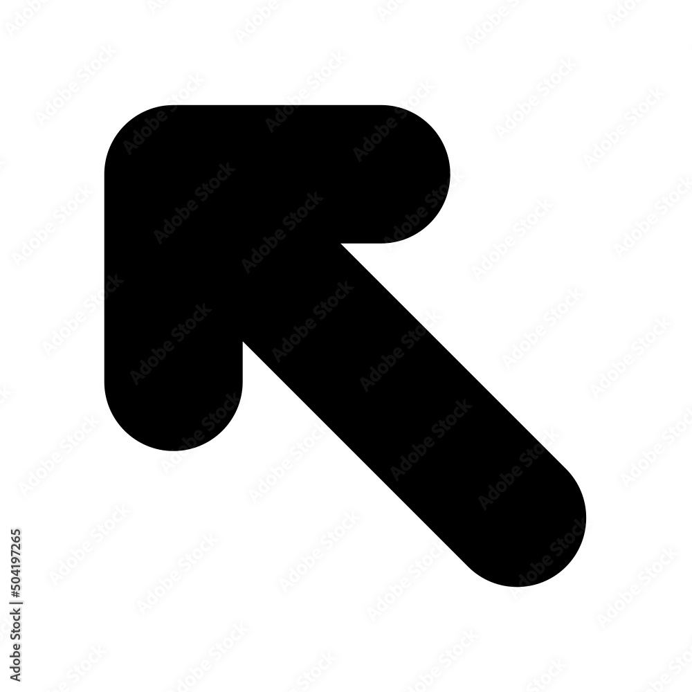 up left arrow icon up left arrow icon
