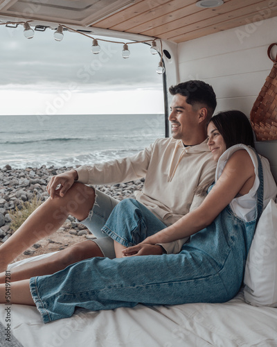 Desayuno en la playa, Camper life, van life