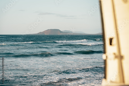 Atardecer en la playa, Camper life, Van life