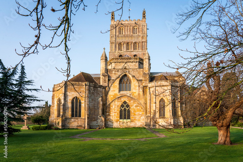 Once a Benedictine monastery, the Abbey Church of St Mary the Virgin, is now  known as Tewkesbury Abbey.