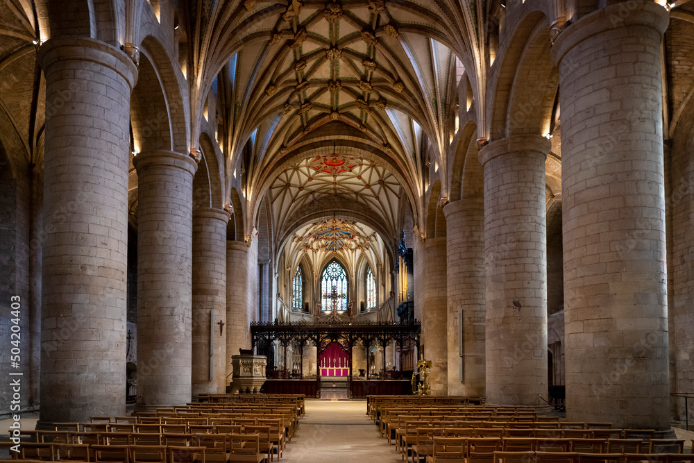 Tewkesbury Abbey has been a religious site since the 7th century.