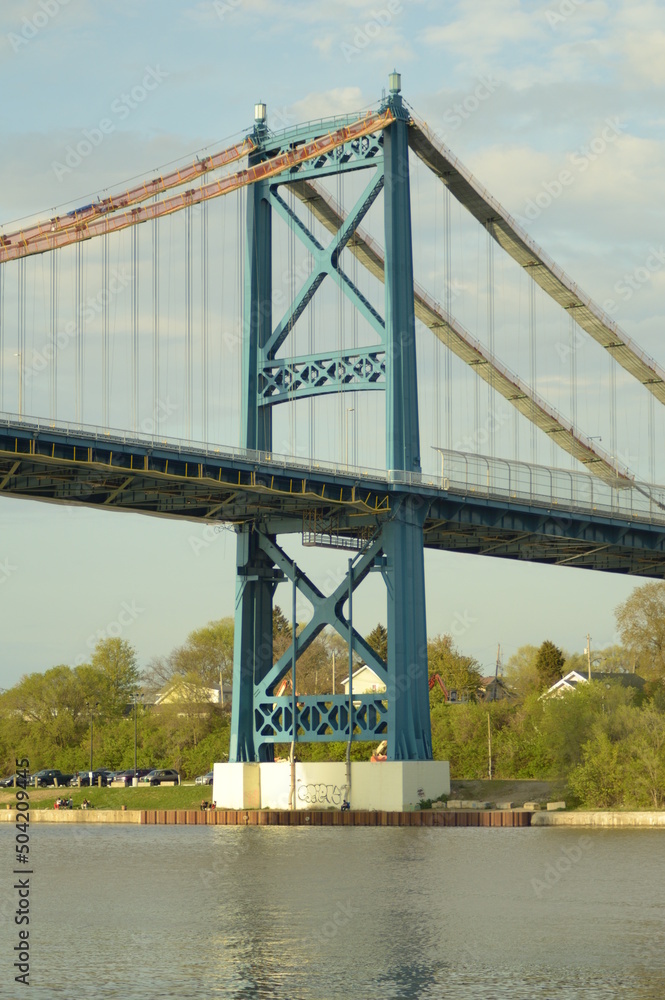 Fototapeta premium Bridge over River in Toledo