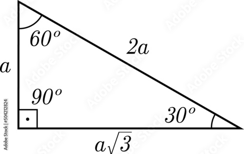 Special Right Triangle, 30-60-90
