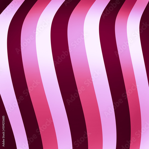 Wave patterns, pink tint, patterned background, continuous lines