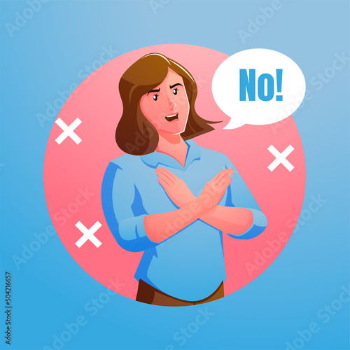 a woman crosses her arms disapproving expression
