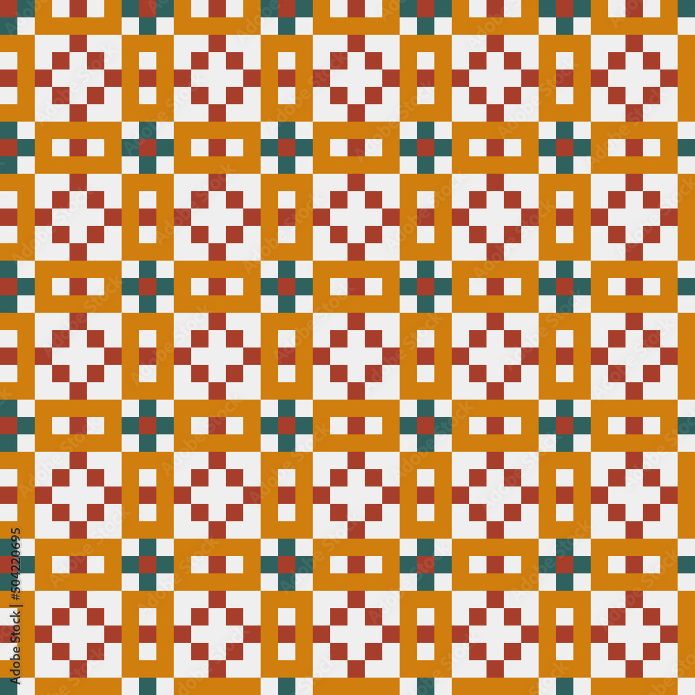 Abstract Cross Pattern generative computational art illustration Abstract Cross Pattern generative computational art illustration