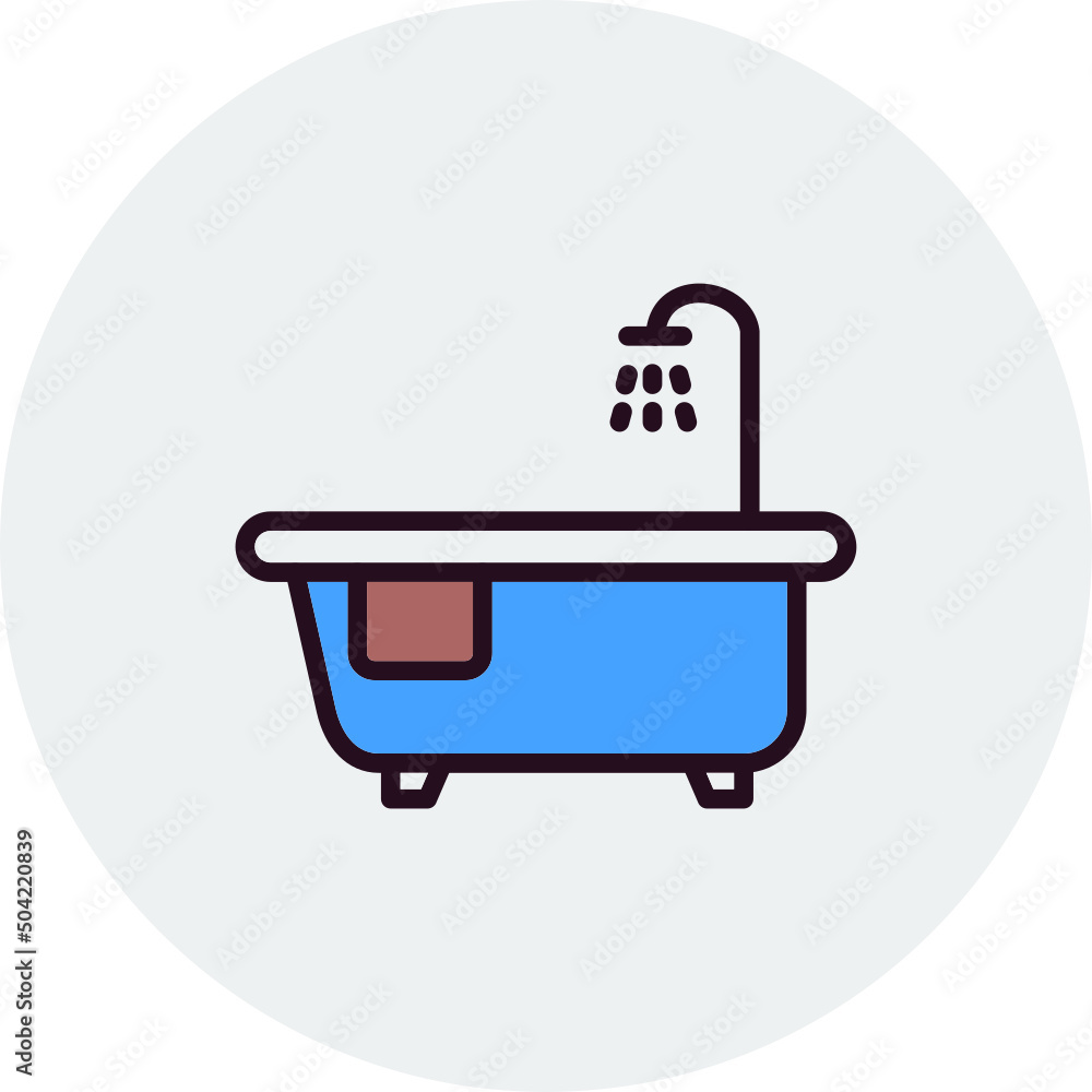 Bath Tub Icon Bath Tub Icon
