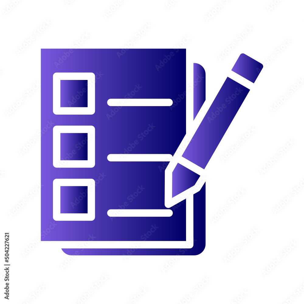 Fototapeta premium To Do List Icon