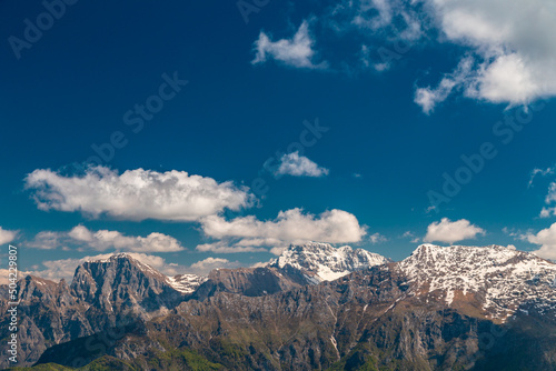Spring cloudy day in the Julian Alps, Friuli-Venezia Giulia, Italy © zakaz86