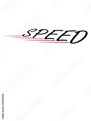 Speed Schriftzug Logo 