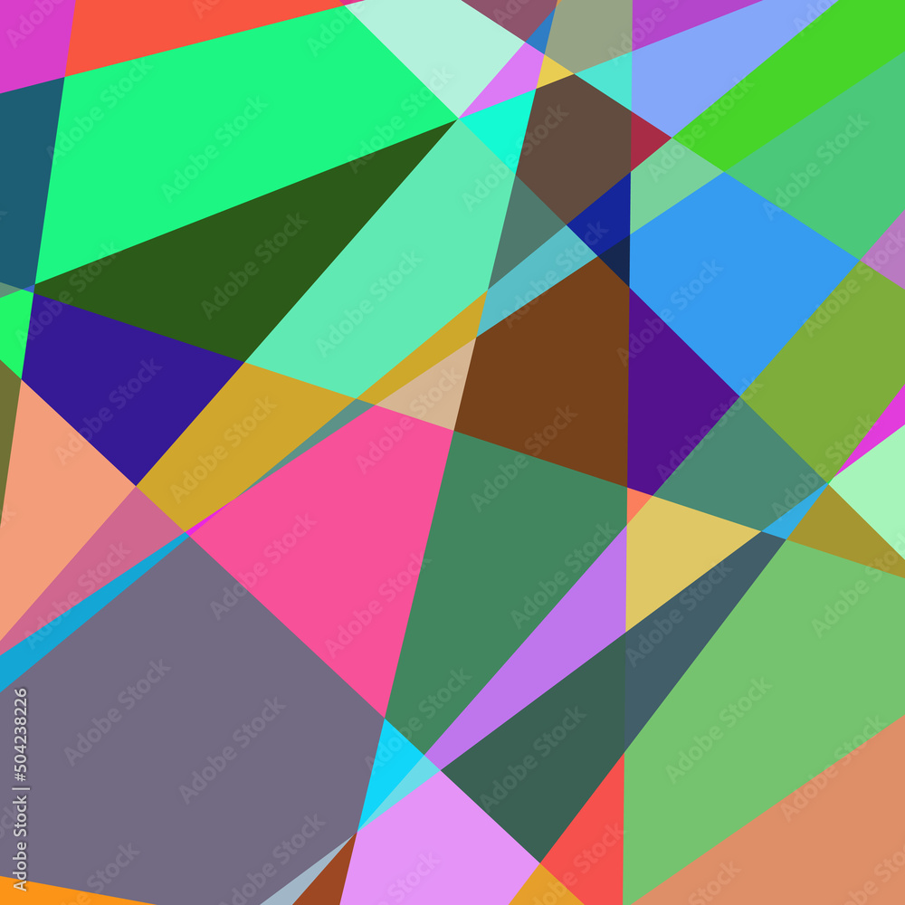Geometric abstraction generative art background art illustration Geometric abstraction generative art background art illustration