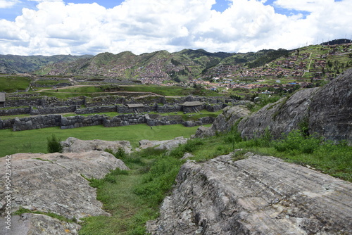 Saqsaywaman the sacred ruins of the Incas in Cusco