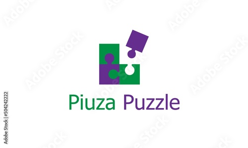 Puzzle business logo design