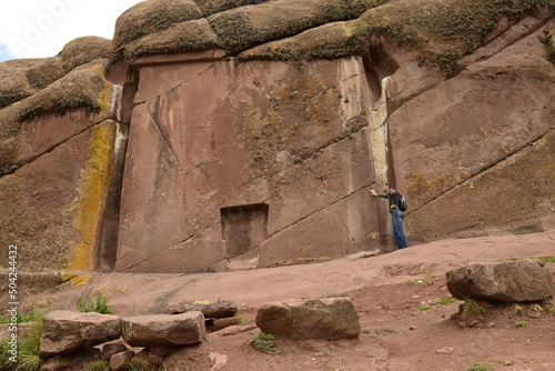 Gate of Hayu Mark (The Gate of the Gods), Peru WILLKA UTA, SECRETS OF ARAMU MURU, HAYUMARKA GATE. Puno Peru