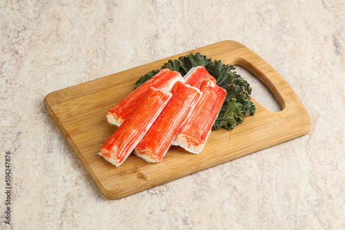 Crab stick fish surimi snack