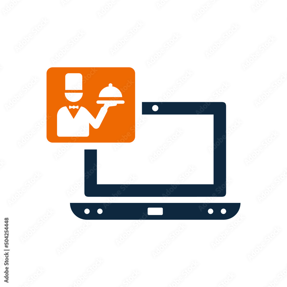 Food, online, order icon. Editable vector graphics. Food, online, order icon. Editable vector graphics.