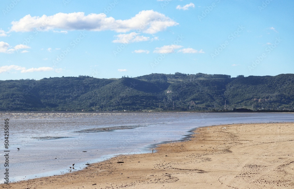 Photograph of Prainha da Lagoa dos Barros in Osório in Rio Grande do Sul, Brazil.