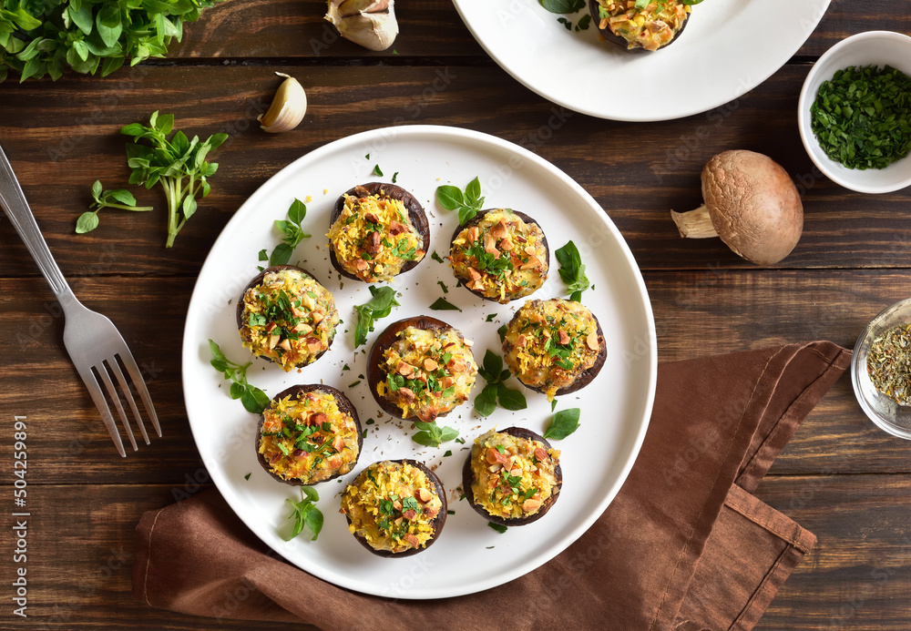 Stuffed mushrooms