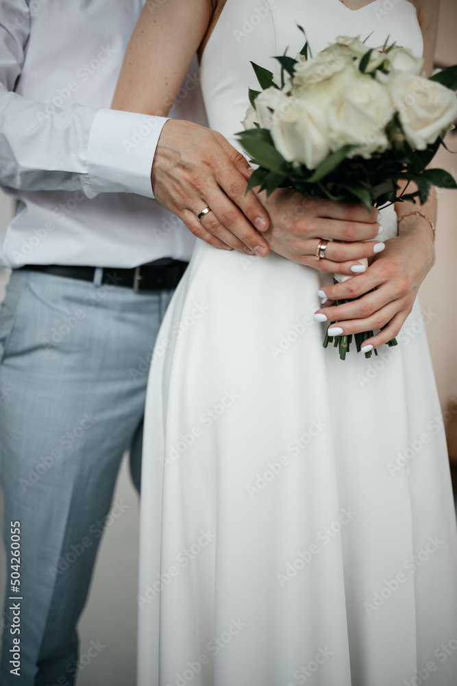 bride and groom holding hands bride and groom holding hands