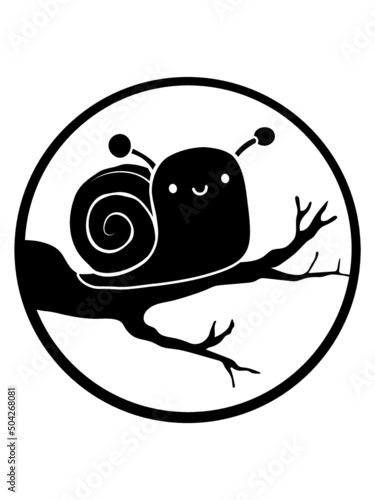 Ast Mond Schnecke 