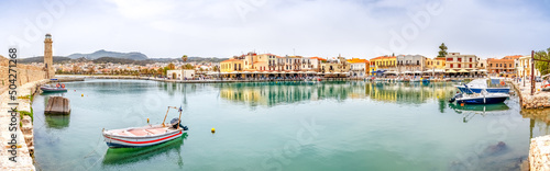 Venezianischer Hafen, Rethymno, Kreta, Griechenland 