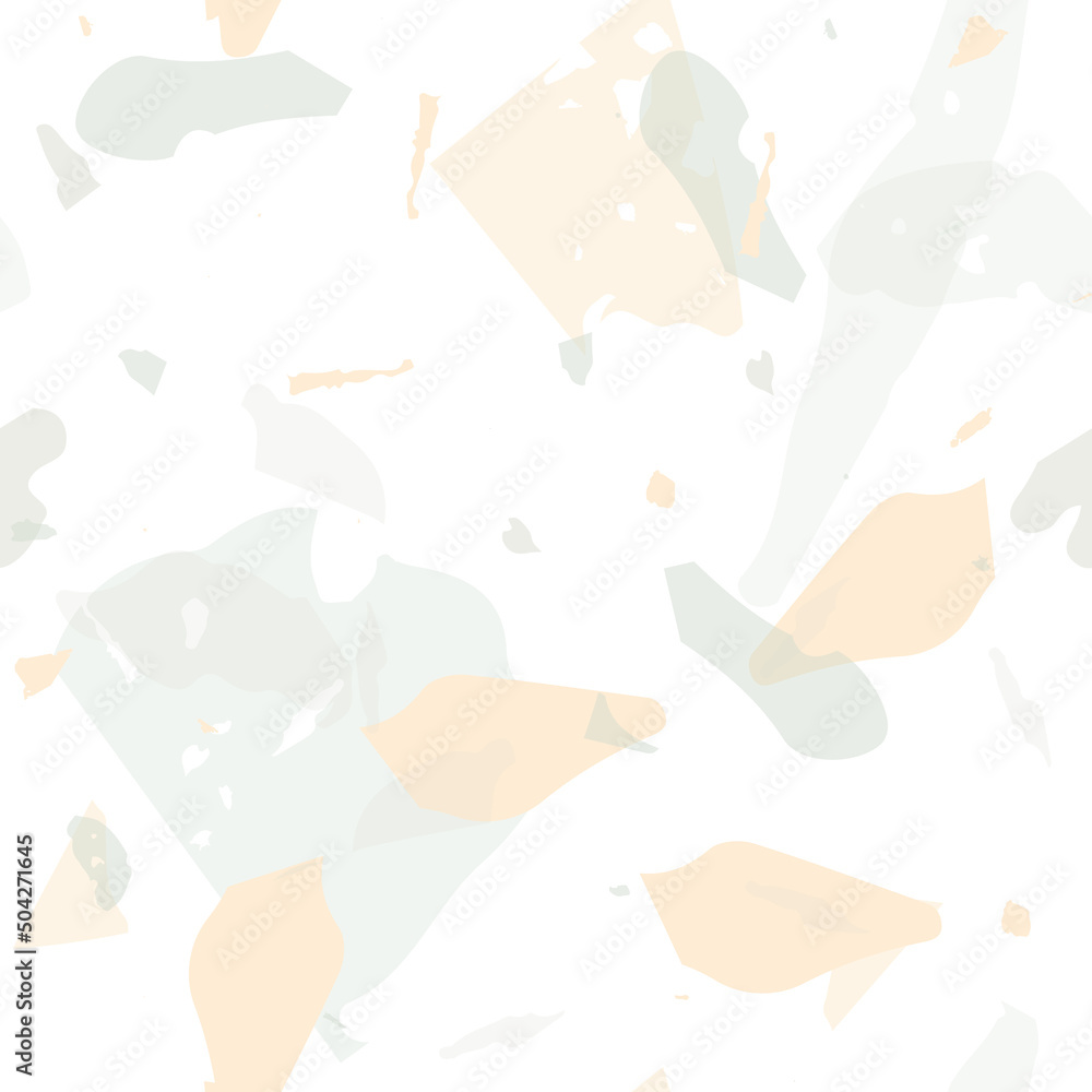 Terrazzo seamless pattern. Pastel venetian Terrazzo seamless pattern. Pastel venetian