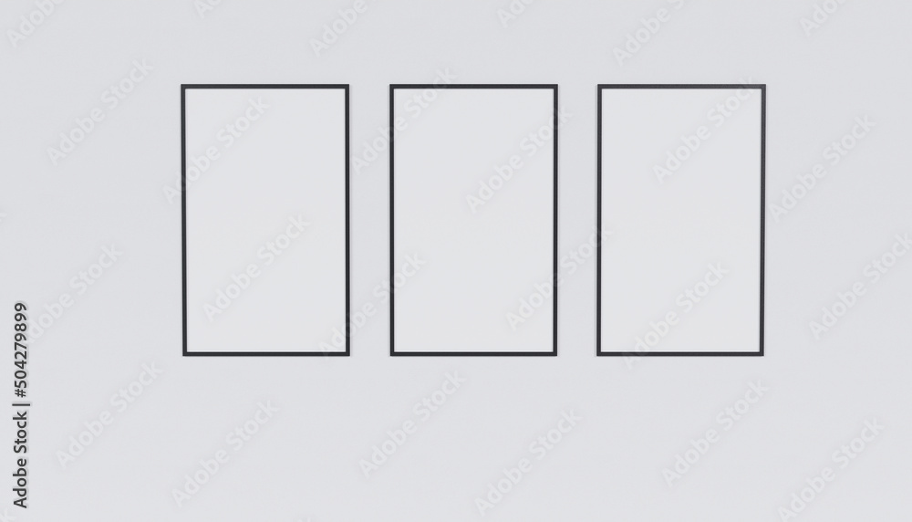 A bright white wall in the center of an empty room with large windows. Concept for business and posting content, shows on the wall. 3D render, 3D illustration. A bright white wall in the center of an empty room with large windows. Concept for business and posting content, shows on the wall. 3D render, 3D illustration.