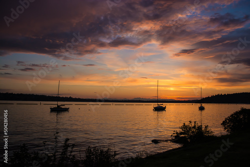 Lake Washington Sunset © GregDPhotos