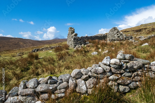 Slievemore Deserted Village, Achill Island, Ireland © Stephen