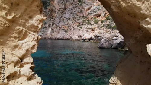 Atlantis (Sa pedrera de Cala d'Hort) in Ibiza, Spain