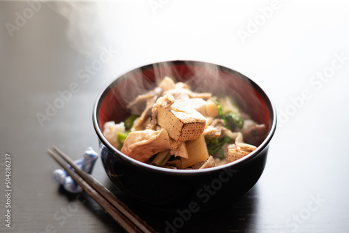 Obraz na płótnie 肉豆腐丼