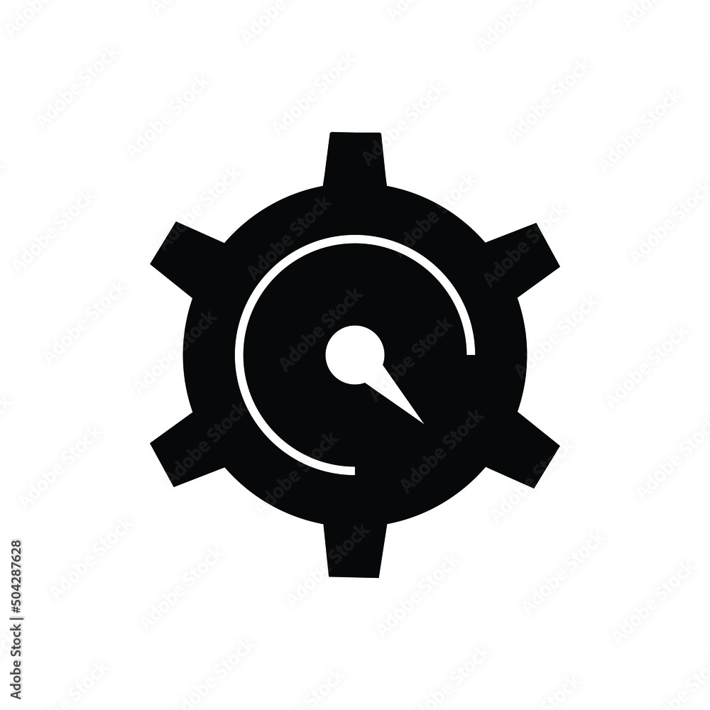 Efficiency icon design. isolated on white background Efficiency icon design. isolated on white background