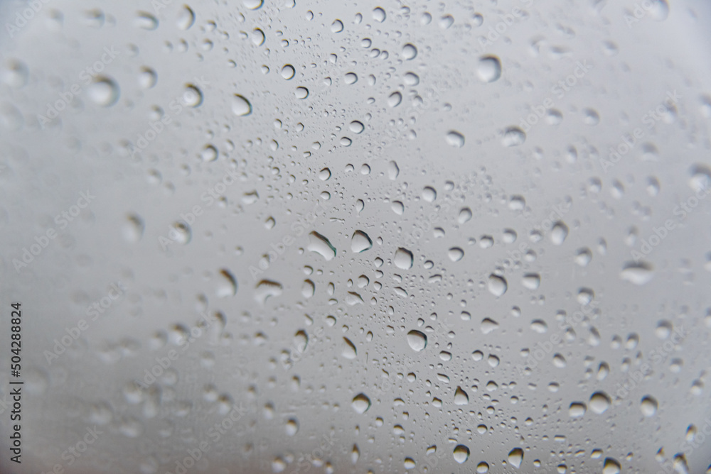 Rainy day - behind car window Rainy day - behind car window